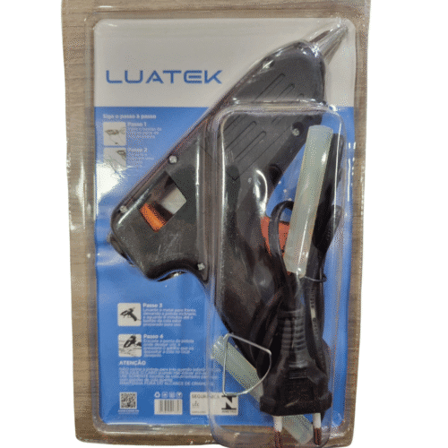 Pistola de Cola Quente Tamanho 11mm LUATEK LWJ-1803 40W Bivolt Acompanha 1 Bastão - Imagem 2