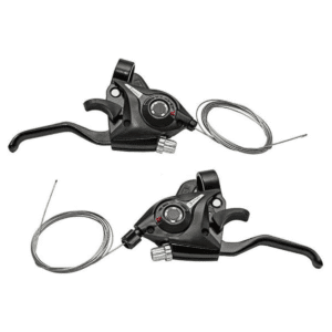 Par Alavanca Câmbio Rapid Fire 21V Alumínio Conjugada com Freio