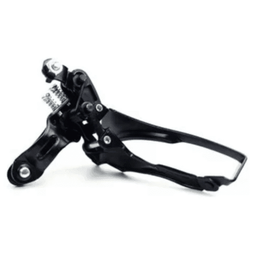 Cambio Dianteiro Q50 28,6mm Down Pull Yamada Preto Index Mtb - Imagem 3
