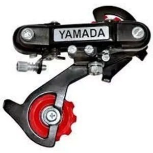 Câmbio Traseiro Sem Gancheira YAMADA Preto/Prata 6 velocidades Bike Bicicleta