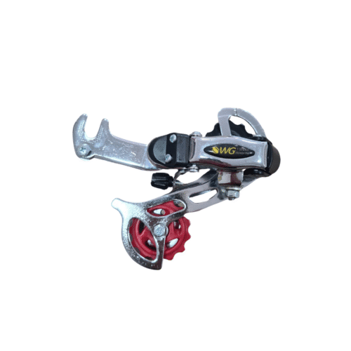 Cambio Traseiro Mega Range Com Gancheira Preto/Cromado WG SPORTS 7V - Imagem 3