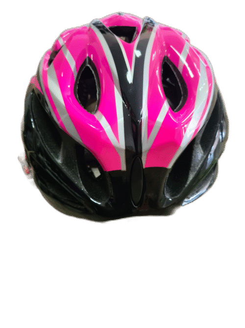 Capacete Ciclismo INMOULD CXR Rosa G c/ Viseira Pisca LED - Imagem 5