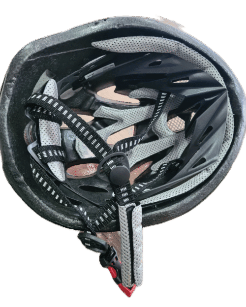 Capacete Ciclismo INMOULD CXR Rosa G c/ Viseira Pisca LED - Imagem 4