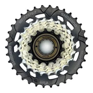 Catraca Roda Livre de Marcha INDEX Rosca 7v Shimano Tourney Mf Tz510 14/34d MegaRange