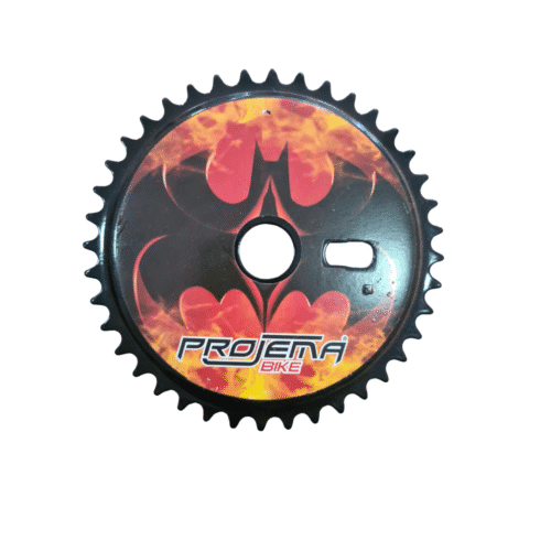 Coroa 40D Aço Bike PROJEMA Bicicleta S/ Marcha P/ Monobloco-Zê Morcego ou Aranha