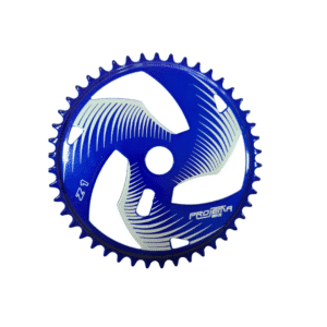 Coroa 46D PROJEMA Azul ou Branca S/ Marcha P/ Monobloco-Zê