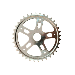 Coroa Cromada Infantil 36D S/ Marcha p/ Monobloco-Zê-Bike Bicicleta