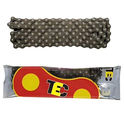 Corrente Fina P/ Marcha Bicicleta Bike Tec 6v 7v 18 /21 1/2 x 3/32 INDEX Marchas 116 Elo C30 - Imagem 2