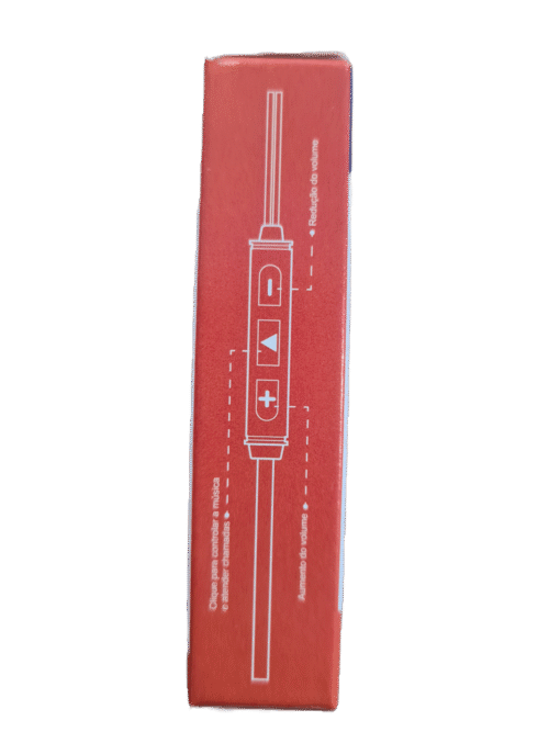 Fone com Fio TIPO C ONE X FON-2310 Intra-Auricular Cabo 1,20m Com Controlador de Volume - Imagem 3