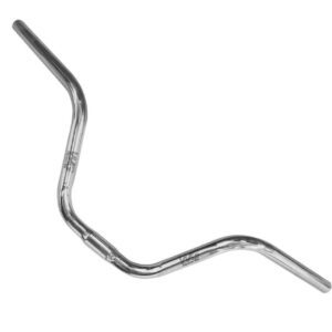 Guidao Bicicleta Bike WGSPORTS Alto Modelo Titan De AÇO Cromado C/ RELEVO 22.2X640MM