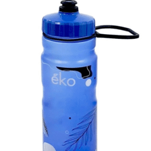 Garrafa Squeeze Caramanhola Eko Azul 750ml c/ Alça Bicicleta Academia