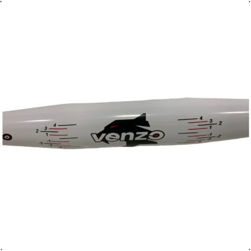 Guidão Bicicleta Venzo Deno Xco Alumínio 600mm 31.8 Branco/Preto - Imagem 3