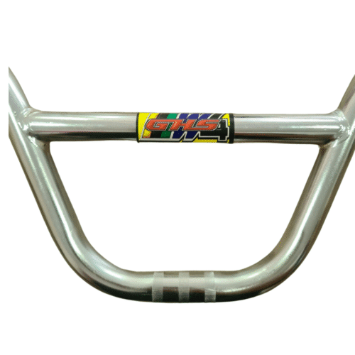 Guidão de Bike Bicicleta Cromado GHS 600mm p/MESA Alto Estilo BMX - Imagem 2