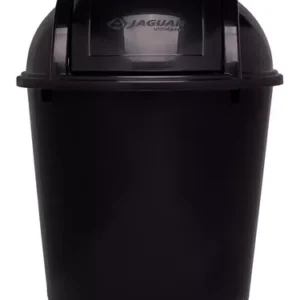 Lixeira De Pia Basculante Cozinha Banheiro 5,5 Litros Preto/Branco JAGUAR