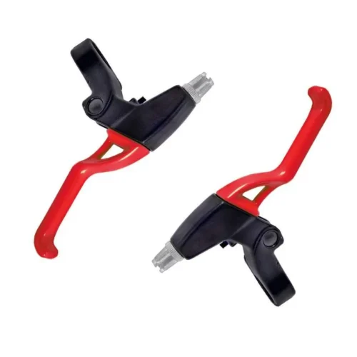 Par Manete Maçaneta Várias Cores de Freio Bicicleta Bike V-Brake de Nylon Cabo N/ Incluso - Imagem 3