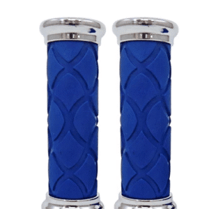 Par Manopla Luvinha Adventure Wester Para Bicicletas Aba Cromada