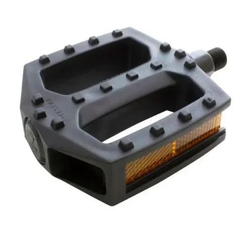 Par Pedal Metalciclo de Nylon Plataforma Freestyle PP 9/16 s/esf Inglês Para Pedivela - Imagem 2