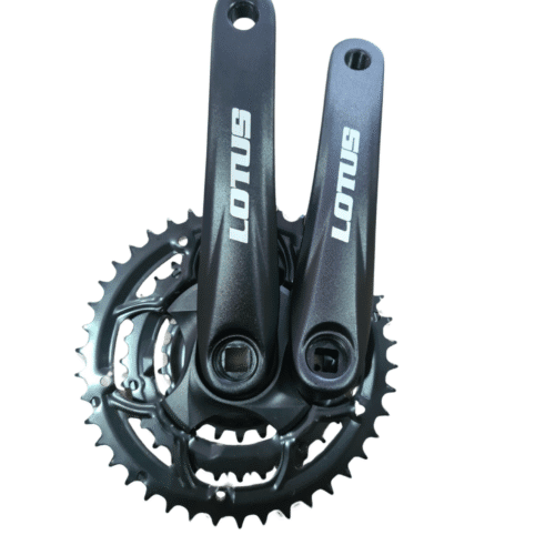 Pedivela Engrenagem Tripla Preto LOTUS 22x32x42D P/ Bike com Marcha Bicicleta MTB - Imagem 3