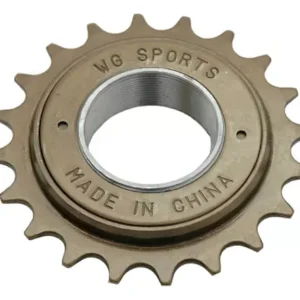 Catraca Roda Livre 20 Dentes WG SPORTS Sem Marcha Esferada Dourada