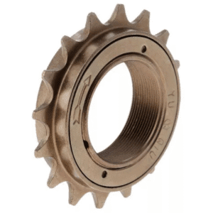 Catraca Roda Livre MAX Dourada Para Bike Bicicleta S/ Marcha 16D Roda Dentada