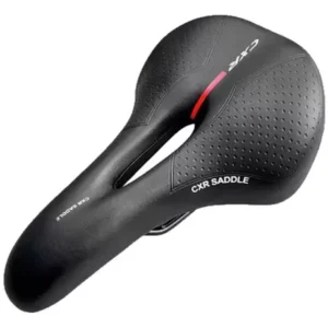 Selim Preto MTB CXR Vazado SNK-811A Sem Mola e Não Acompanha Carrinho