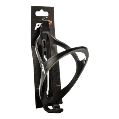 Suporte Garrafa Bike MTB PTK Nylon Preto Caramanhola c/ Parafuso - Imagem 2