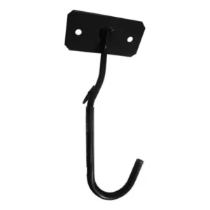 Gancho Suporte Bicicleta Parede Vertical Tubo Cross Bike Preto