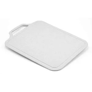 Tabua Para Cortar Carnes, Legumes, Frutas - Branca 27,5x19,5cm Millenium