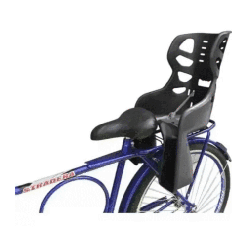 Cadeirinha Bicicleta Traseira STYLL BABY Preta P/ Bagageiro Carona Infantil - Imagem 4