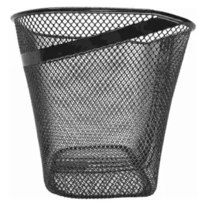 Cesta Bicicleta Arame Grande WG SPORTS 39x30x29cm C/ Cinto