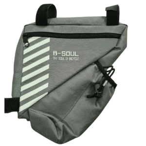 Bolsa Quadro Bike B-SOUL Cinza Case Ferramentas